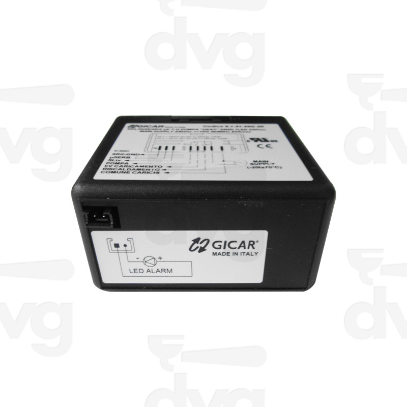 REGOLATORE DI LIVELLO NRL 30/2E/2R/F UP TIME OUT POMPA 2 SONDE 1 LED 230VAC